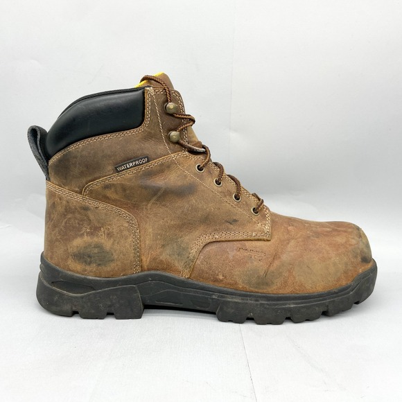 Carolina Other - Carolina CA3536 Mens 14 D Brown Leather Waterproof Composite Toe Work Boots Shoe